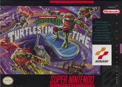 Teenage Mutant Ninja Turtles IV Turtles in Time [Not for Resale] - Loose - Super Nintendo