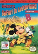 Mickey's Safari in Letterland - Complete - NES