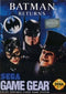 Batman Returns - In-Box - Sega Game Gear