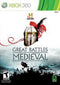 History Great Battles Medieval - Complete - Xbox 360
