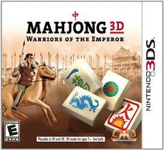 Mahjong 3D: Warriors of the Emperor - Loose - Nintendo 3DS