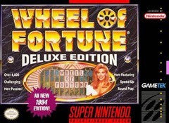 Wheel of Fortune Deluxe Edition - Complete - Super Nintendo