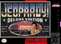 Jeopardy Deluxe Edition - Complete - Super Nintendo