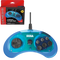 SEGA Genesis 6-button Arcade Pad - Clear Blue